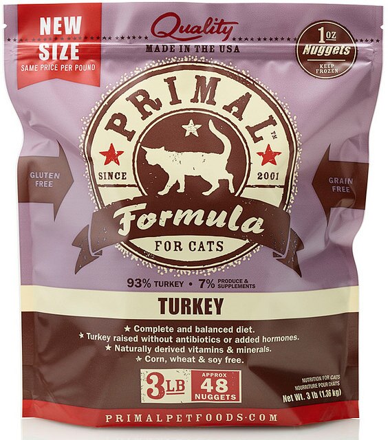 Primal Pet Foods Issues Recall of Raw Cat Food