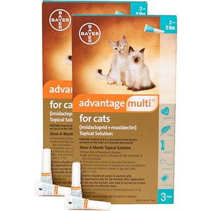 Advantage Multi Topical Solution for Cats, 2-5 lbs