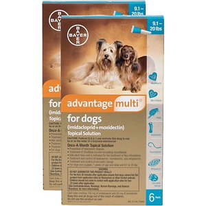 Advantage Multi Topical Solution for Dogs, 9.1-20 lbs