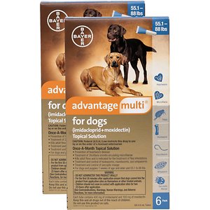 Advantage Multi Topical Solution for Dogs, 55.1-88 lbs