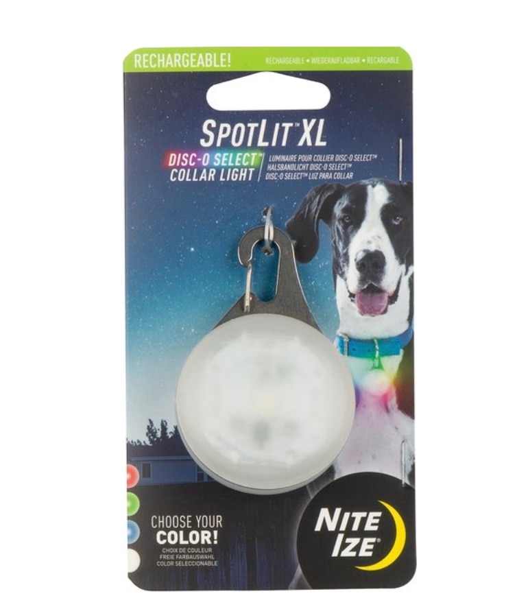 product image of a nighttime spotlight for dogs