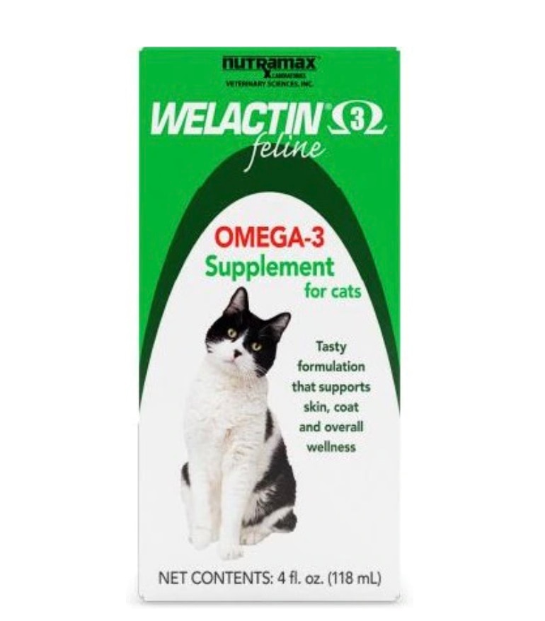 产品形象Welactin补充剂的猫