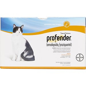 Profender猫咪局部解决方案，5.5-11磅