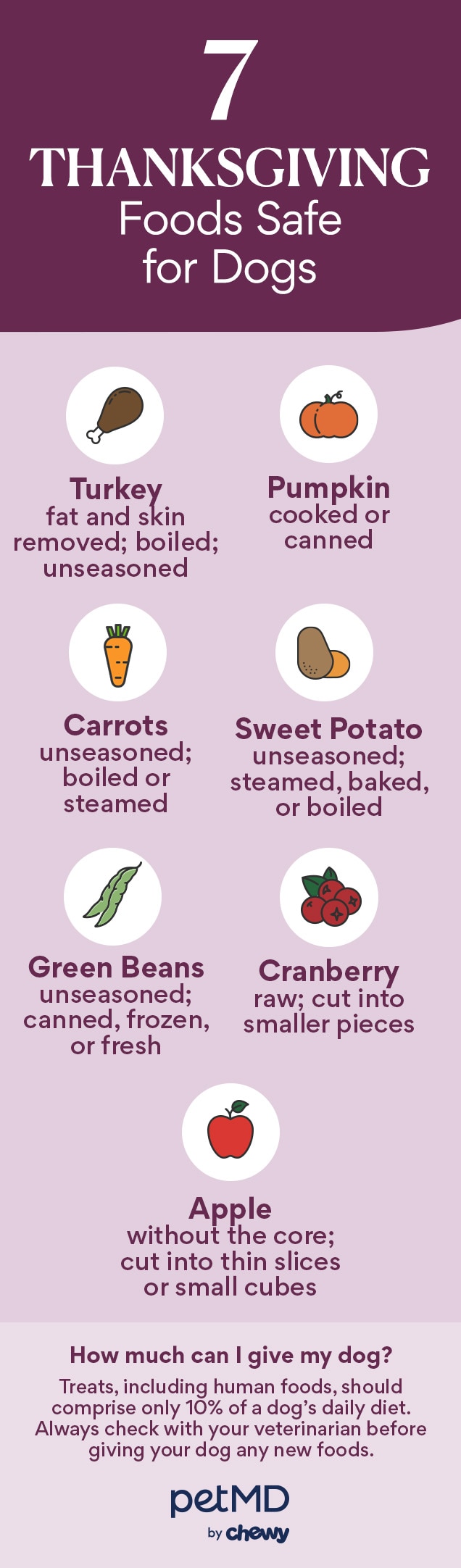 thanksgiving foods dogs can eat infographic petmd