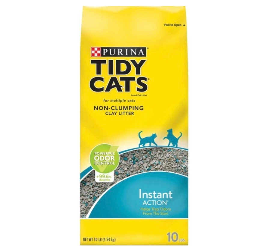 Non clumping kitty store litter