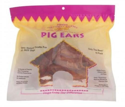 Recall of Jones Natural Chews Pig Ears Dog Treats