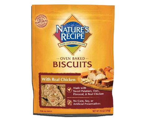 Nature's Recipe Dog Biscuits Recalled