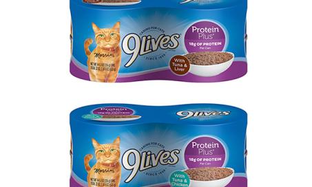 Voluntary Recall of Specific Lots of 9Lives Protein Plus Wet Canned Cat Food Issued Due to Low Levels of Thiamine (Vitamin B1)