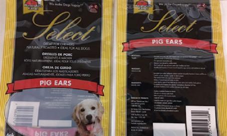 EuroCan Manufacturing Voluntarily Recalls One Lot of Pig Ears