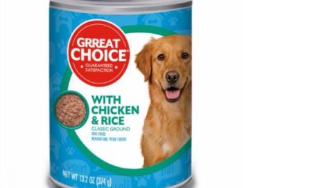PetSmart Recalls Lot of Grreat Choice Adult Dog Food