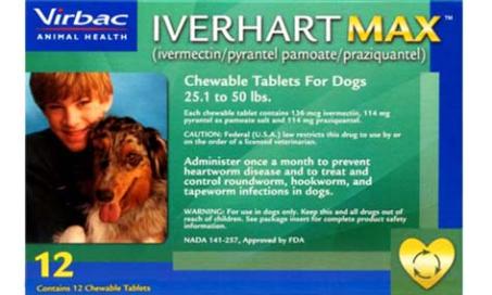 Single Lot of Iverhart Max Chewable Tablets Recalled
