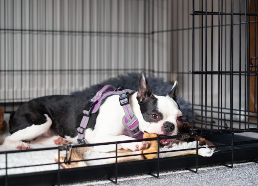 what size dog crate for boston terrier? 2
