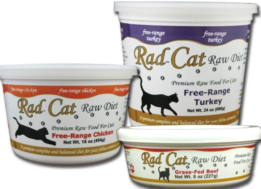 Radagast Pet Food, Inc. Recalls Four Lots Of Frozen Rad Cat Raw Diet